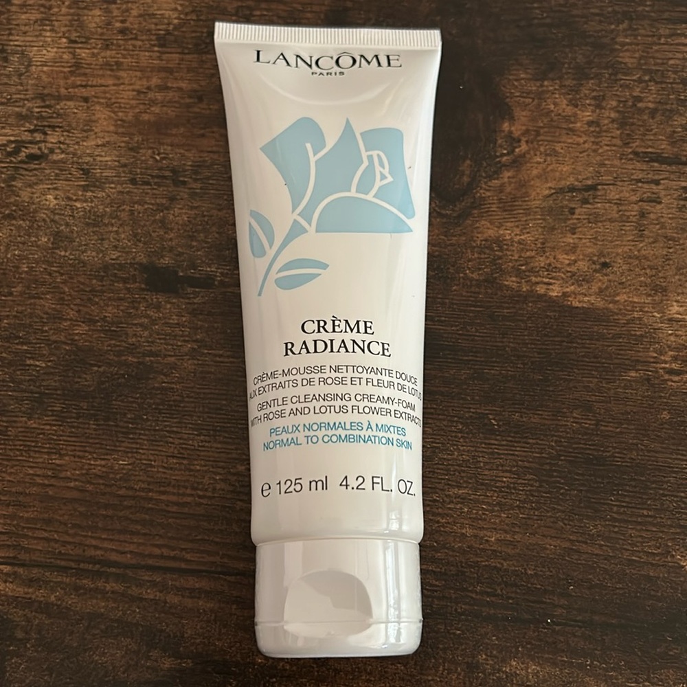 Lancôme Creme Radiance Gentle Cleansing Creamy-Foam -Normal to Combo skin 4.2 oz